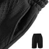 Men's New Casual Sports Thin Lapel Shirt Short Sleeve Set