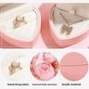 1Pc Marriage Proposal Creative Design Valentine's Day DIY Jewelry Box Romantic Preserved Flower Rose