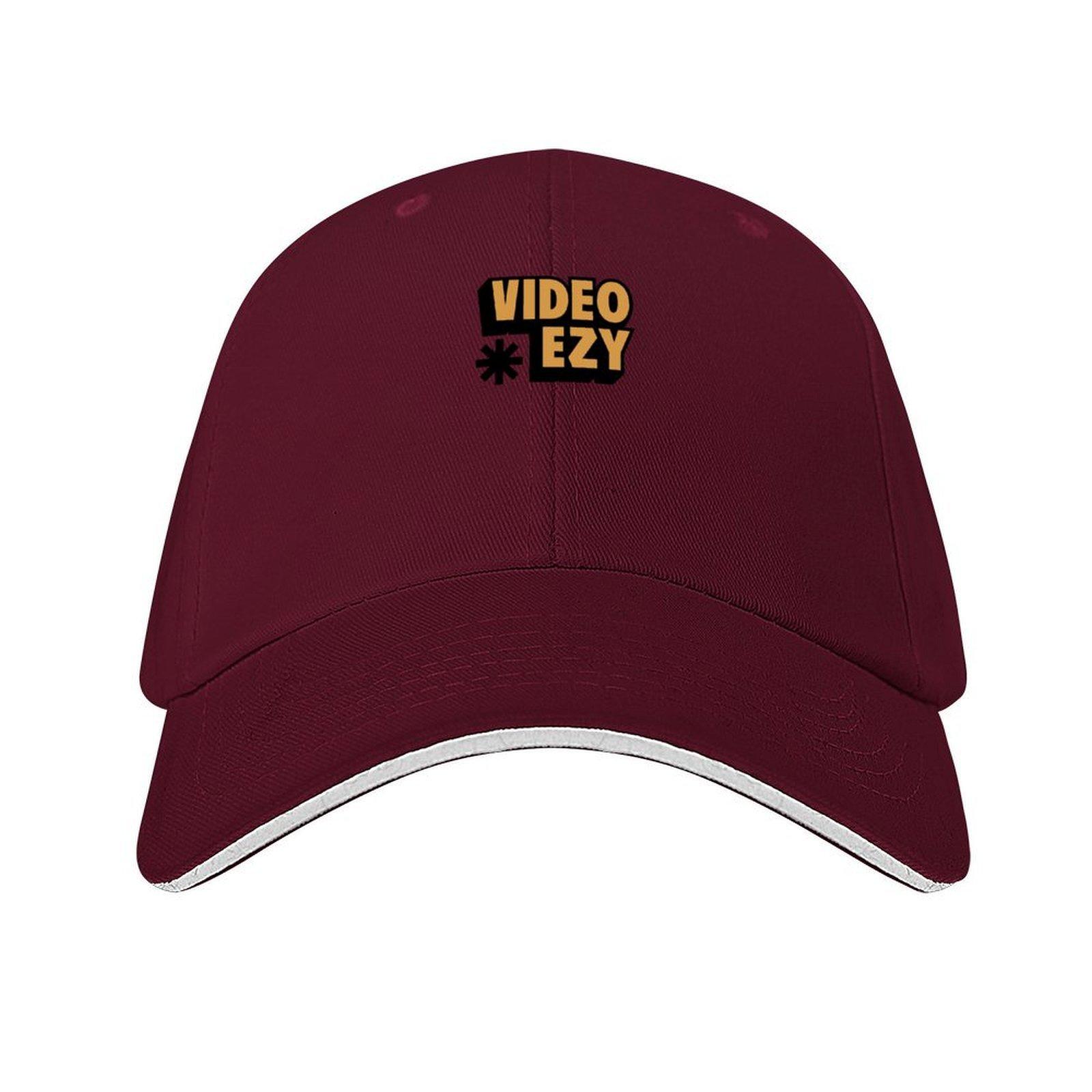 Video Ezy Классическая футболка Бейсболка модная Солнцезащитная Шляпа Джентльмена Рыболовная кепка Мужская Женская