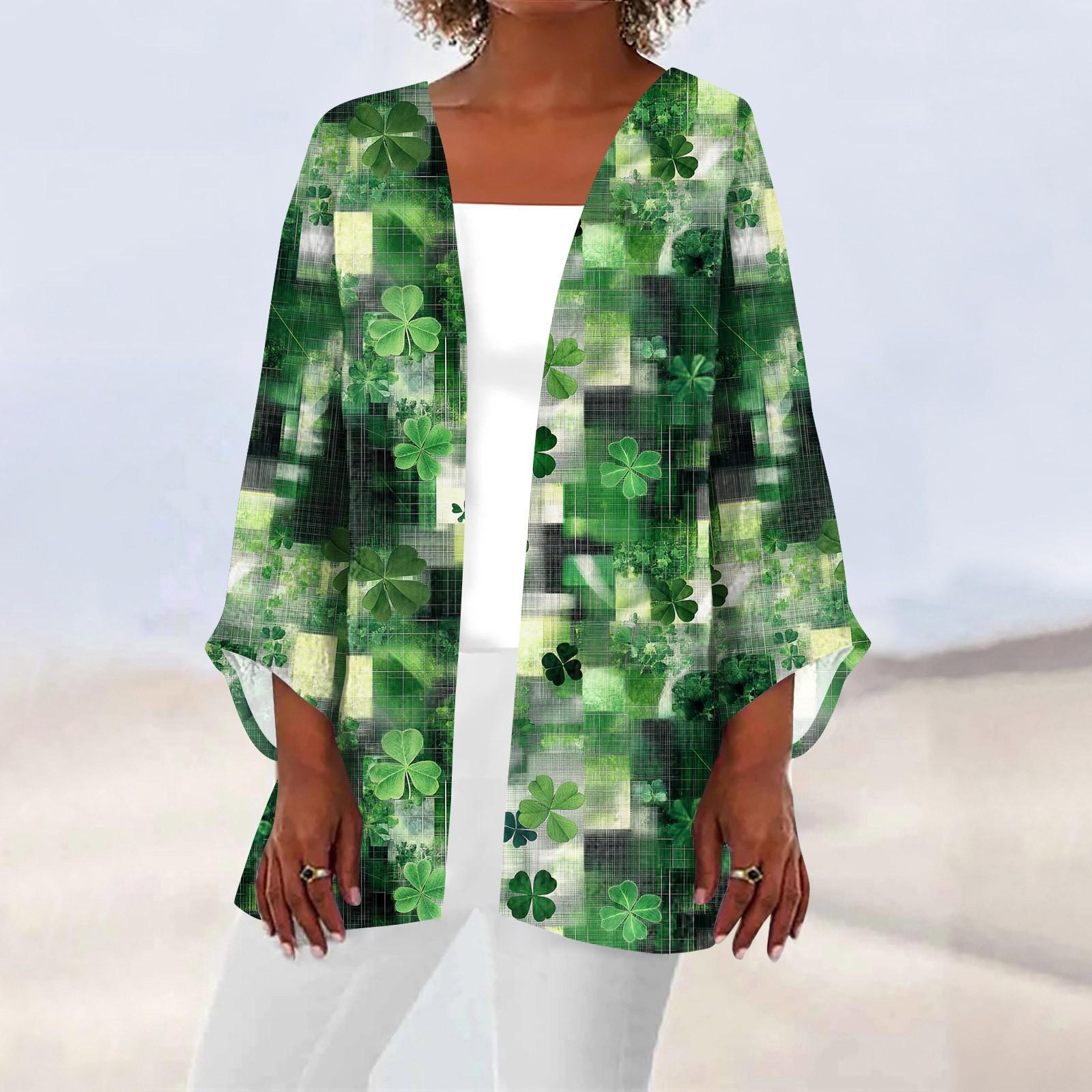 

Женская повседневная и модная легкая куртка средней длины с принтом ко Дню святого Валентина, кардиган XL