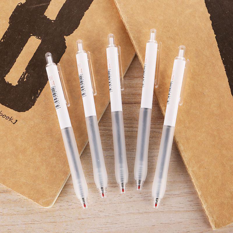 0.5mm Click-Action Gel Pen - Black, Ideal for Office, Exams, and Business Writing