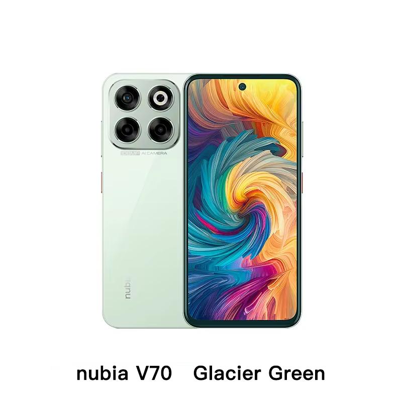 Global Version Nubia V70 4G Unisoc T616 6.7" 600*720 20Hz 108MP+2MP+0.08MP 22.5W Fast Charging 5000mAh Battery NFC