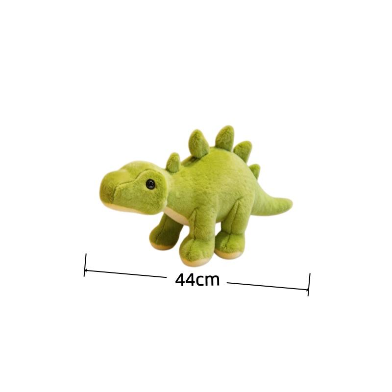 Groene Dinosaurus Serie Pluche Speelgoed Tyrannosaurus Rex Triceratops Stegosaurus Zachte Kinderpoppen Decoratie Speelgoed Creatieve Verjaardagscadeaus