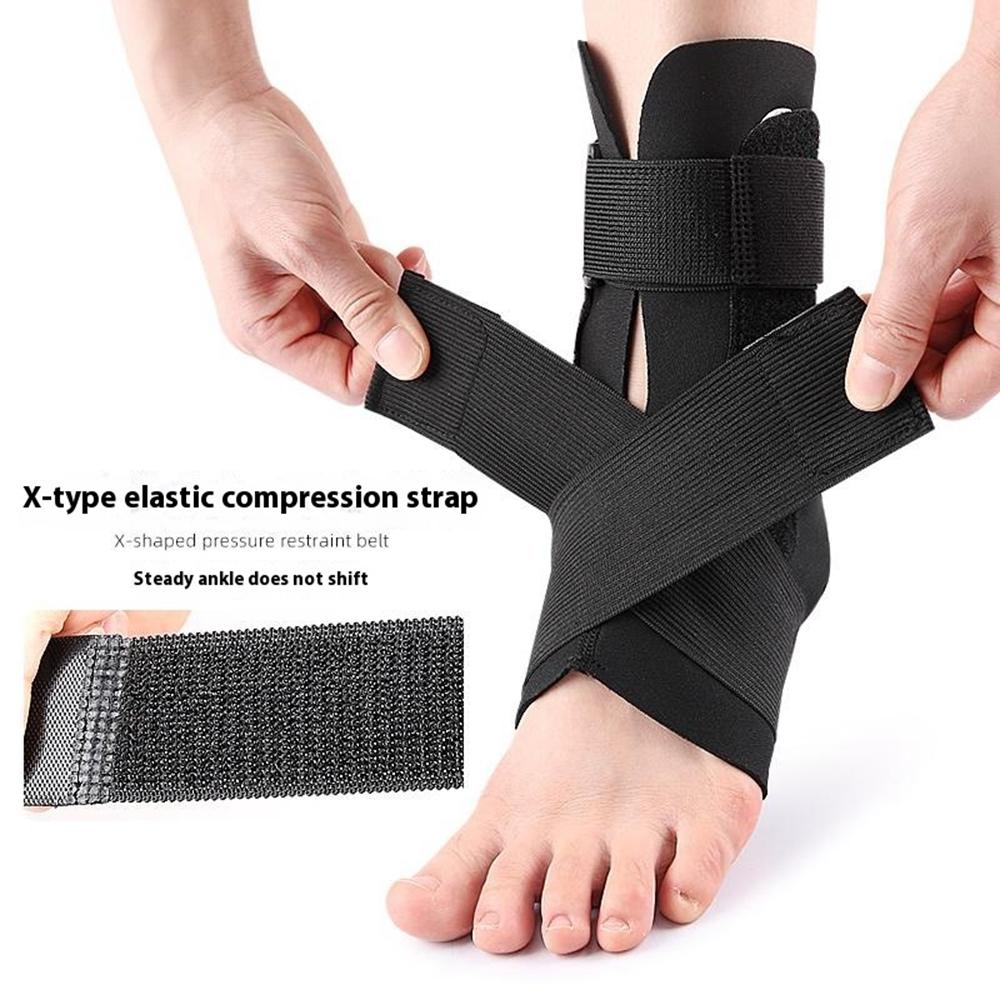 107 1Pc Sports Ankle Support Brace Professional Compression Protection Ankle Guard, Size L