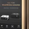 YT300 Portable Mini LED Projector with Wireless & Wired Phone Screen Sharing