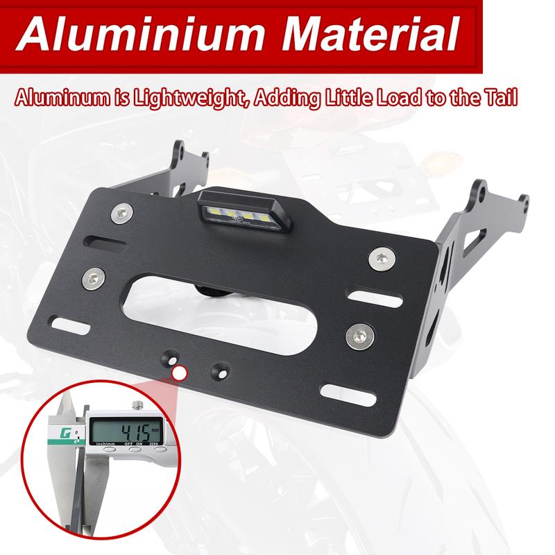 Fit For Indian FTR 1200 -2024 FTR1200 Rally/S Motorcycle License Plate Holder Bracket Rear Tail Tidy Fender Eliminator Kit