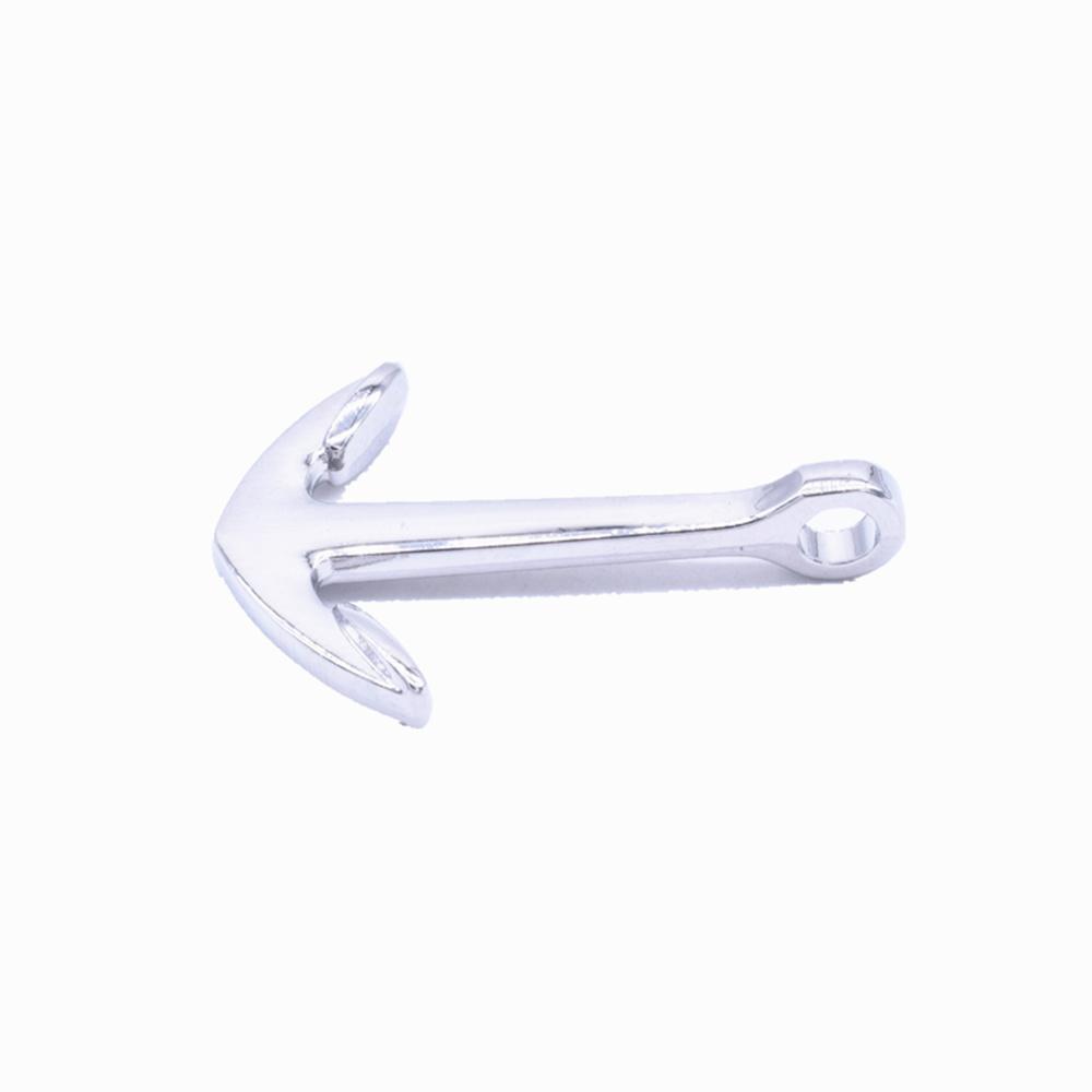 10pcs /lots Gold/Gun Black/Silver Plated Zinc Alloy Anchor Hooks Charm DIY Bracelet Attachment Fastener Jewelry Handmade
