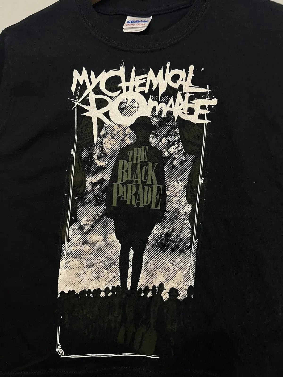 

Rare My Chemical Romance Rock Retro Band T-shirt, 2000s Y2K Style Men s Short Sleeved Shirt - Men s Summer Cotton Graphic Tee S разноцветный