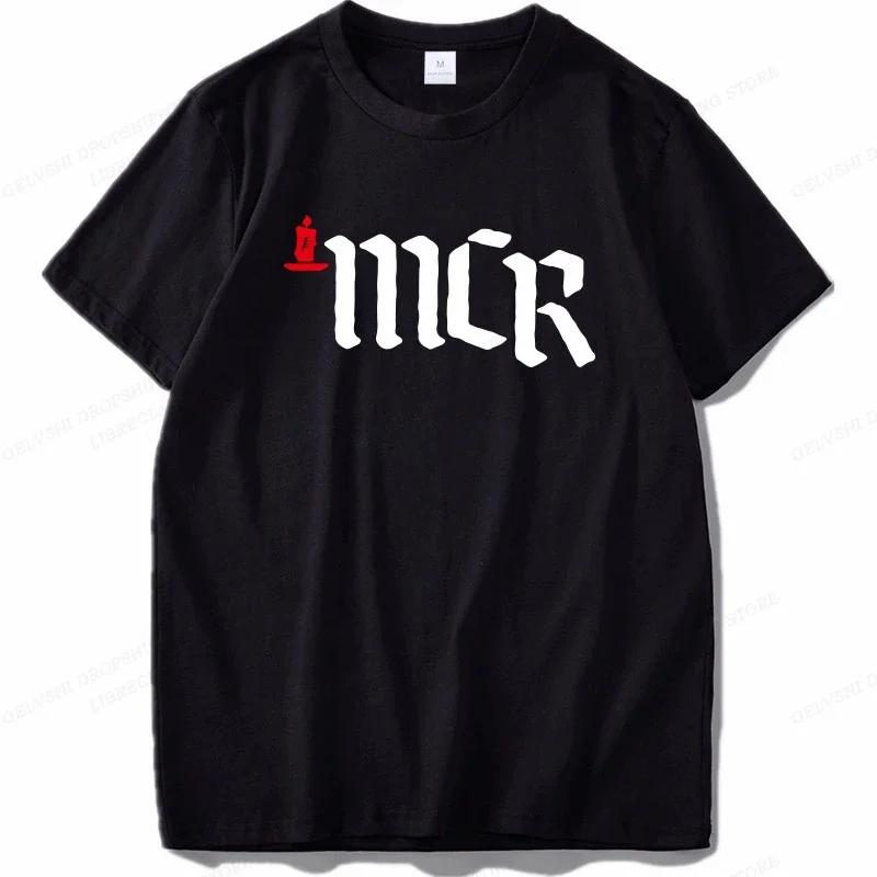 Dámské módní bavlněné tričko My Chemical Romance Cool Hip Hop Pánské tričko Ležérní Letní Vintage Anime Unisex Top Tričko