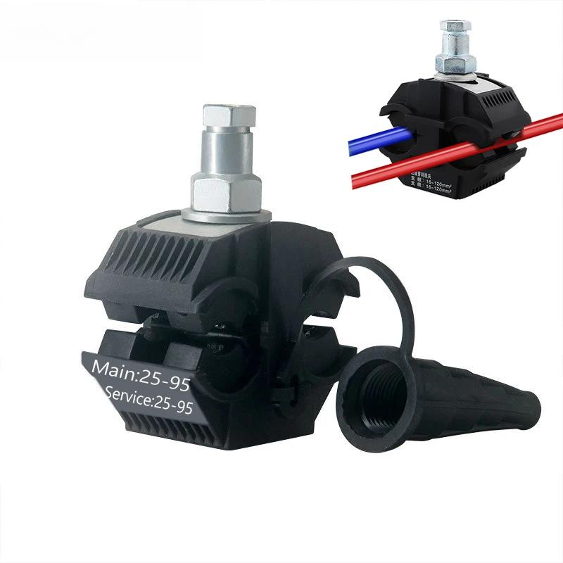 

Wire Splitter Connector, Insulated Puncture Clamp, Aluminum Cable Special Branch Wire And Cable Artifacts 25 Square -95 Square Line Connector