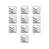 Car Metal Emblem Stickers Auto Remote Key Logo For Citroen Celysee C6 C3 C5 C1 C2 C4 Aircross Picasso Cactus Berlingo Saxo Grand akr256