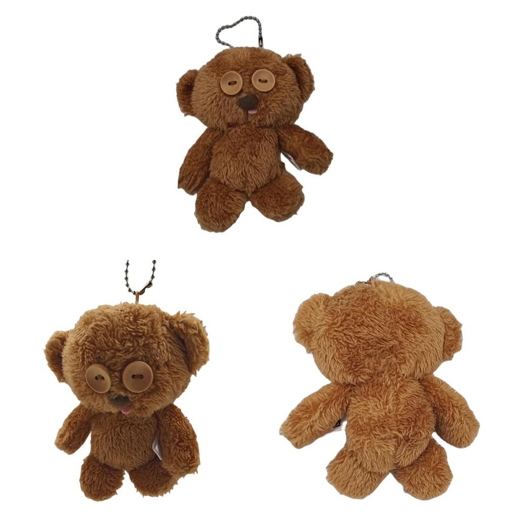 Tim Despicable Me Bear Plush Keychain Cartoon Character Hanging Decoration Gift