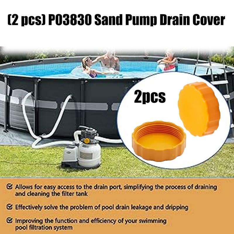 2PCs Sand Fan Drain Outlet Canopies Upgraded Stream Management Consistent Pool Sieving Systems