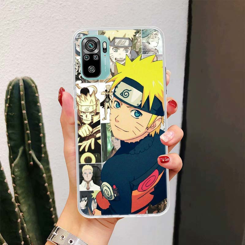 Naruto Anime Uzumaki For Xiaomi Redmi Note 10S 10 11S 11 9S 9 8T 8 Pro Phone Case 11T 5G 11E 9T 7 6 5 5A 4X Fundas Cover Coque X