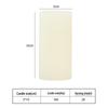 Beiyipin Smokeless Ivory Pillar Candle In Cup