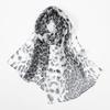 Print Pattern Chiffon Scarf Classic Style Sun Protection Scarf New Shawl Wrap  Fashion Accessory
