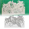 Stanzform Schmetterling Vollfarbe Hohl Wiederverwendbar Kohlenstoffstahl Elegant DIY Scrapbooking Prägeschablone für Schule
