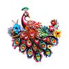 Iron Peacocks Wall Mount Balcony Hanging Decoration Home Decor Art
