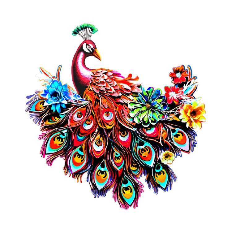 

Iron Peacocks Wall Mount Balcony Hanging Decoration Home Decor Art червоний