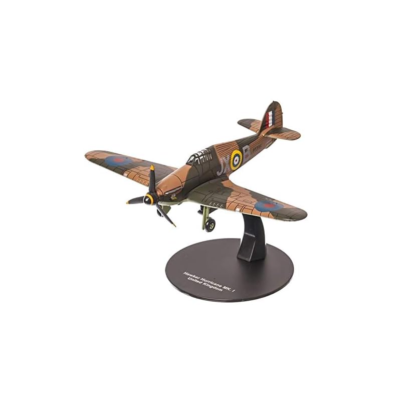 

Atlas british air force fighter jet die cast model 1/72 hawker hurricane Hawker HURRICANE MK.I 1937 UK Painted finished product [product]
