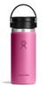 Flex Sip Wide Mouth Stainless Steel Coffee 16oz Leaf Insulated Japanese Bottle, (473ml), Design, (Official Product)