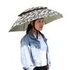 Double-Layer UV Protection Sunscreen Umbrella Caps Outdoor Parasol Fishing Tools