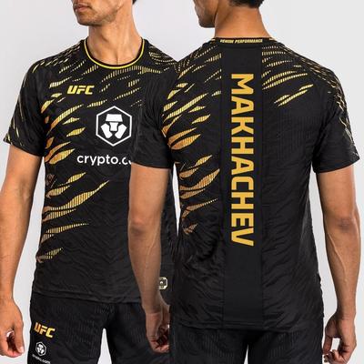2026 Léto Nové Horký Prodej Extrémní Sporty Box UFC Soutěž Nadšenci Kulatý Výstřih Zlaté Tričko