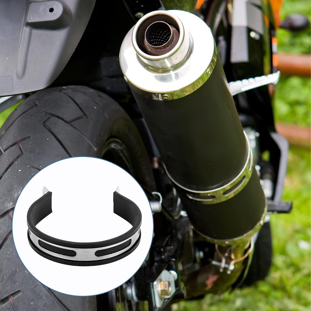 Motorcycle Pipe Hanger Half Circle Silencer Band Silencer Mount Bracket Motorcycle