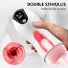 Adult Products Men's Automatic Airplane Cup Sucking Telescopic Intelligent Sound Heating Simulation Channel Sex Masturbation