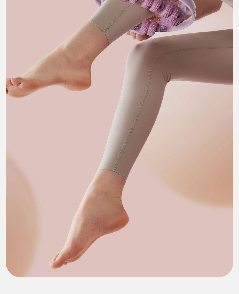 26-Wheel Ring Leg Massager: Relax Calf Muscles, Slim Legs, and Enhance Beauty with This Yoga Massage Roller