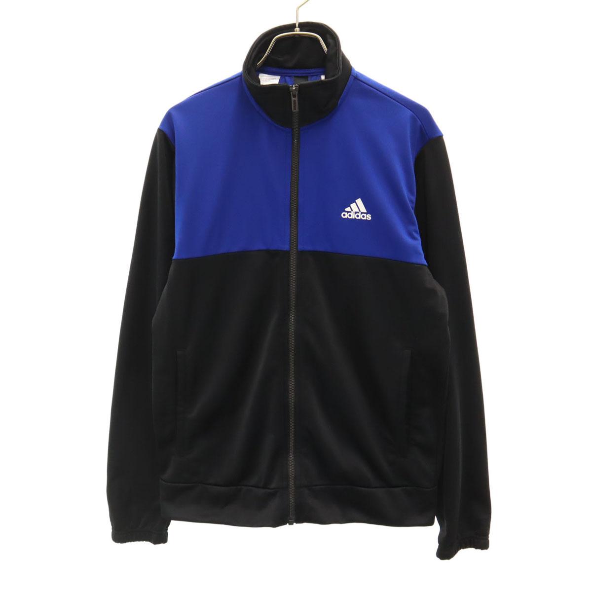 

adidas Спортивная куртка M черная Джерси Мужская Б/у