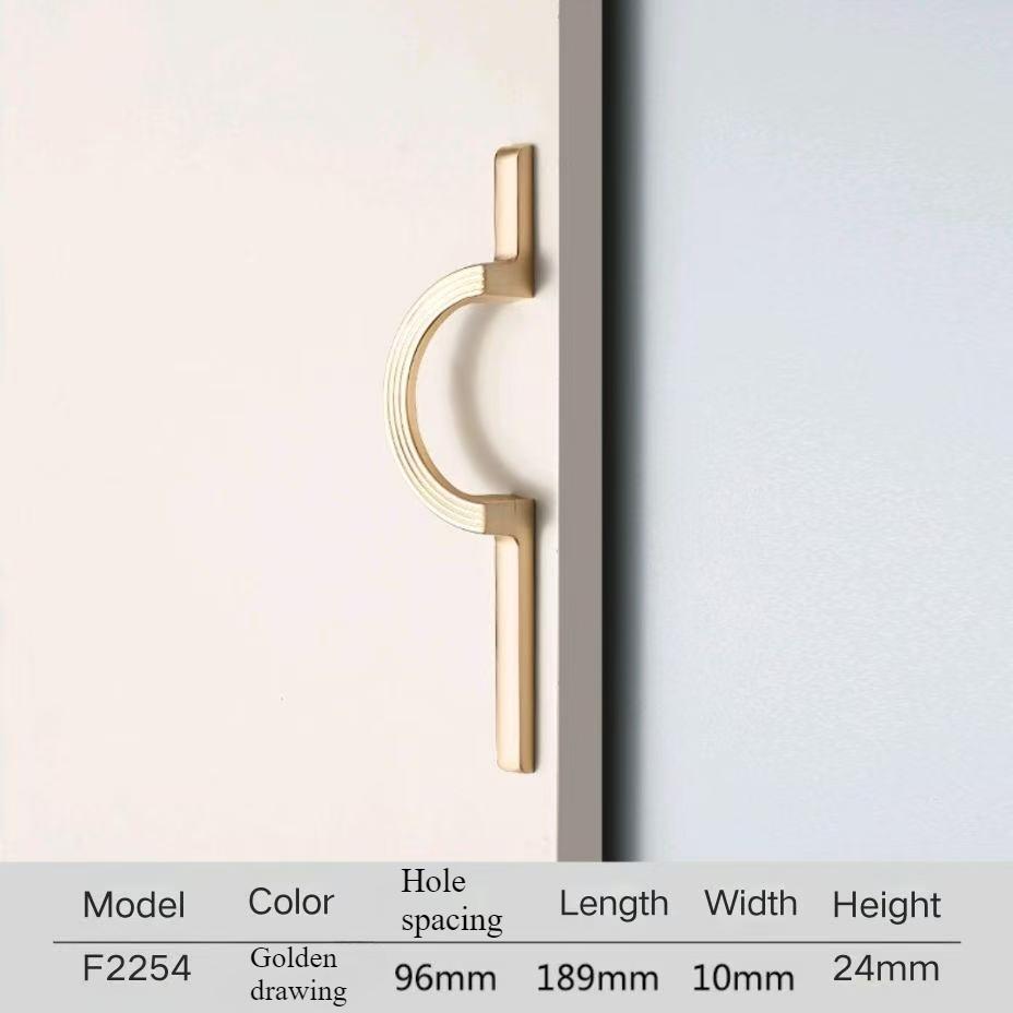 

Естетичний дизайн Ручка для шафи Дверцята шафи Сучасний Мінімалістичний Ручка для висувної шафи Висококласна Кругла Меблева Довга Ручка