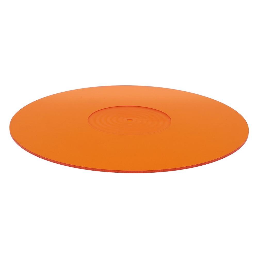 Improve Sound Quality Turntable Slipmat Acrylic Platter Mat for LP 12 Inch Record for Turntable Use
