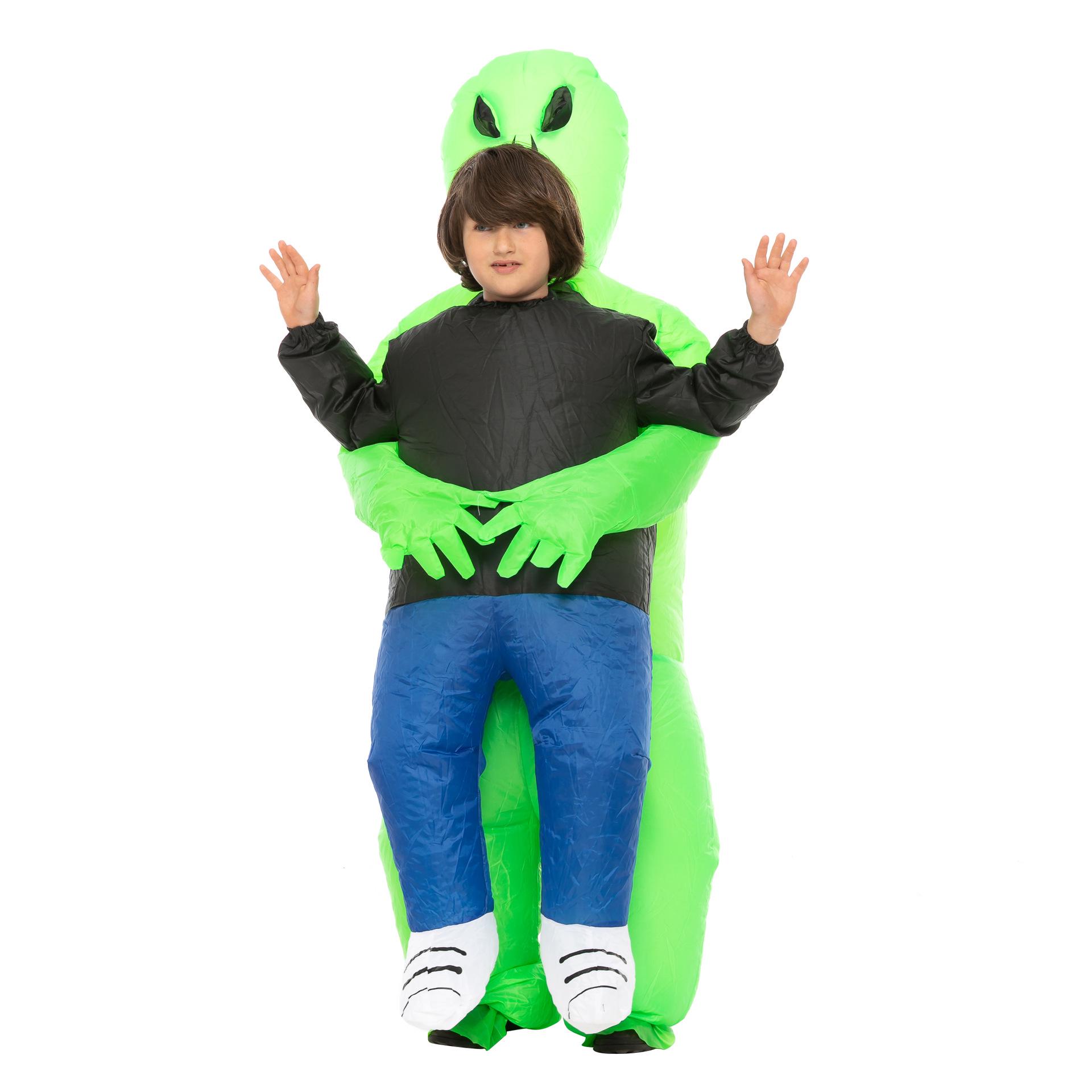 

Halloween & Christmas Inflatable Costumes: Dinosaur, Alien, Cow, and More One Size