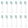 Testine di Ricambio Compatibili con Spazzolino Elettrico Philips Sonicare DiamondClean Serie HX3/HX6/HX9 Testine HX6064