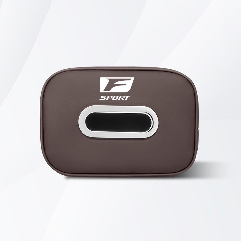Pojemnik na chusteczki do wnętrza samochodu o dużej pojemności Torba do przechowywania Kleenex Akcesoria Do Lexus F SPORT ES UX 300e GS GX IS LBX NX RX 350h 450h