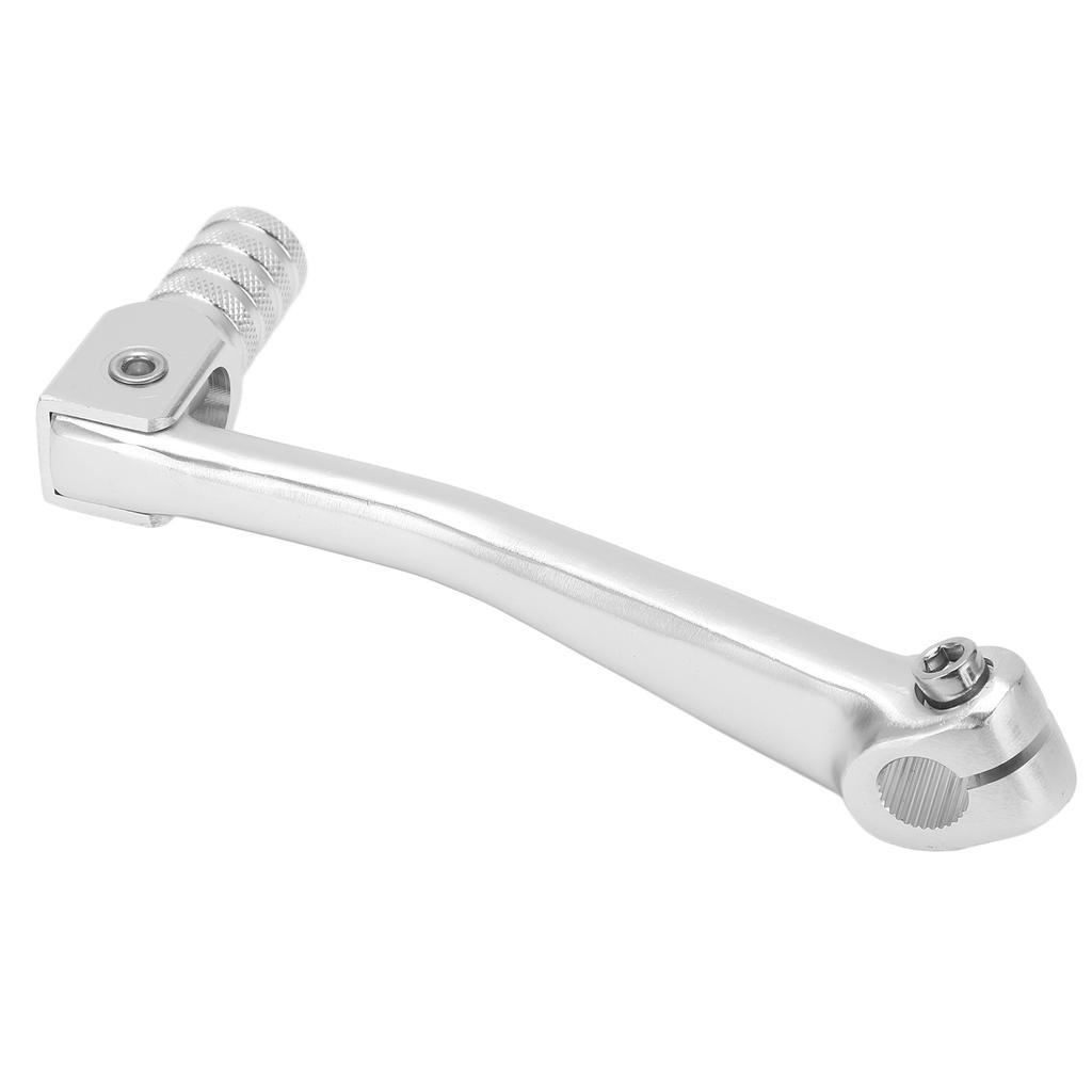 Motorcycle Kick Starter Lever Pedal Sensitive CNC Aluminium Universal Motorbike AccessorySilver