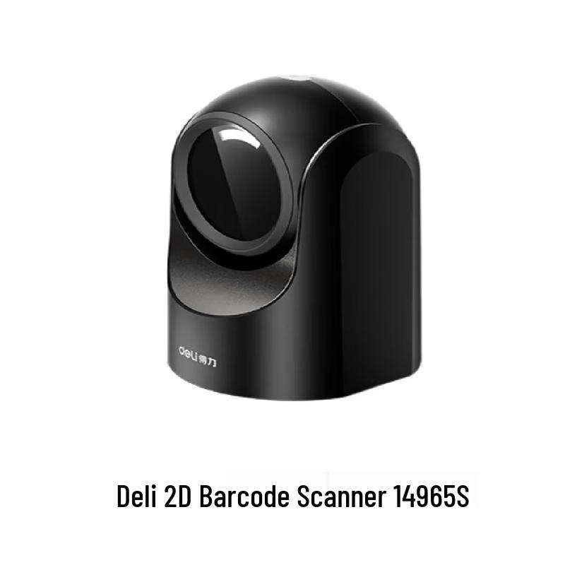 Deli 2D Wired Desktop Barcode Scanner 14965S