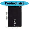 Microfiber Waffles Pattern Golf Towels Convenient Golf Cleaning Towel Sports Fishing Golf Bag Towel Golf Accessories