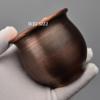Small Vintage Pure Copper Tea Mug,Thickened 90 ml Unique Art Handcrafted Texture Coffee Cup,Friends Gifts Tea Cup Tableware