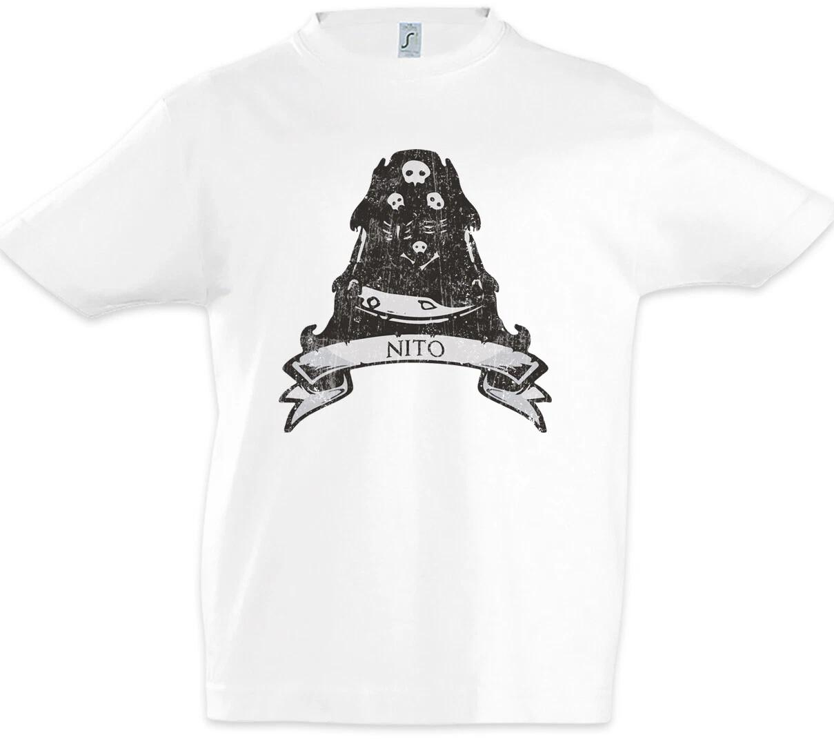 Nito Kids Boys kids boys T-Shirt Dark Gaming Monster Boss Demon Soul Souls Gravelord 150
