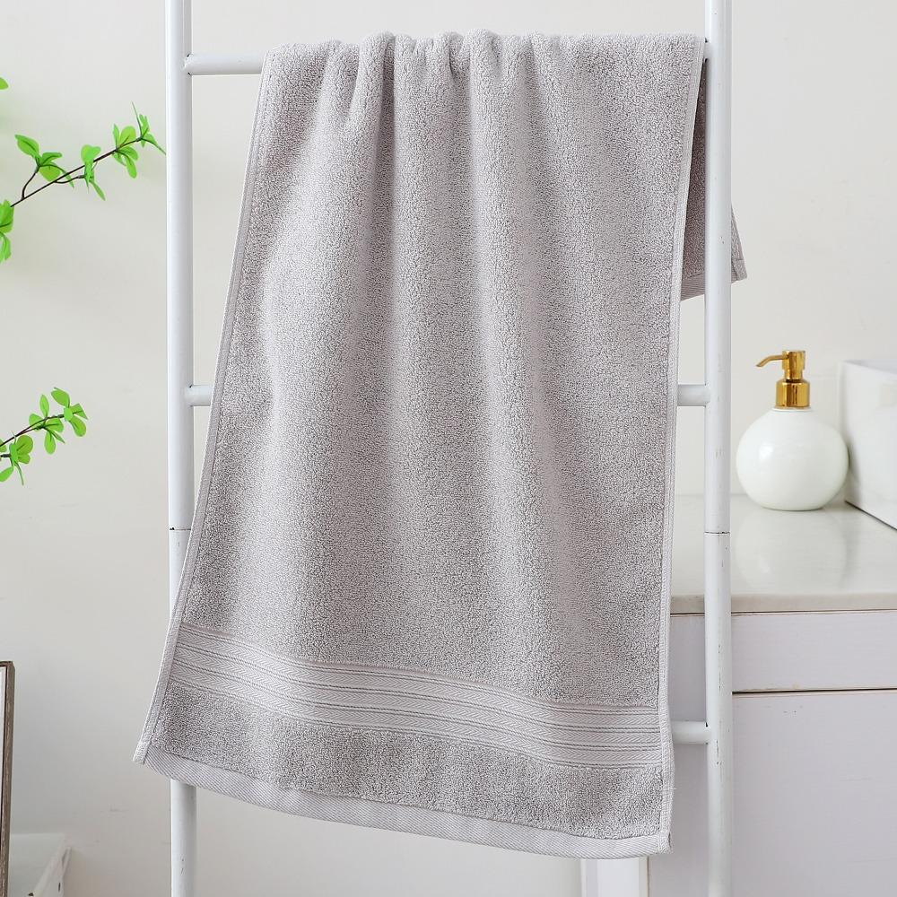 Spot large thickened cotton souvenir towel hotel men's sports face towel plain color broken gear water absorption