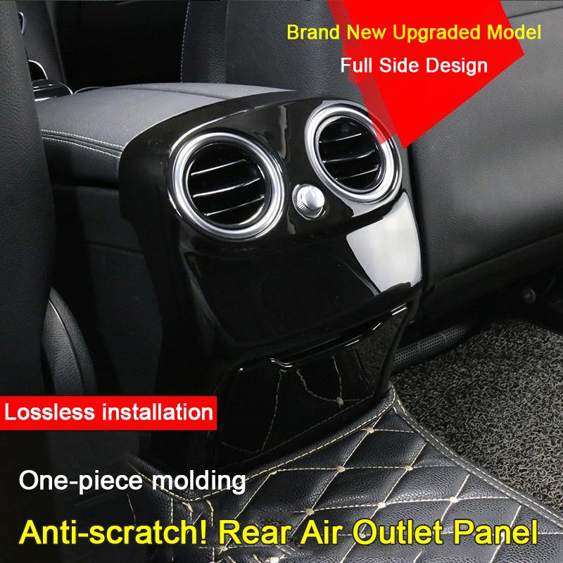 Car Rear Air Conditioner Vent Outlet Panel Cover Frame For Mercedes Benz A C E Class GLA GLB GLC W205 W213 X254 Auto Accessory