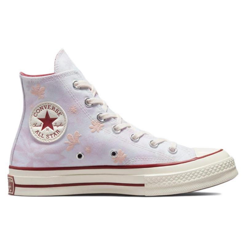 Converse 1970s Chuck 70 Comfortable Casual Abrasion Resistant High Top Canvas Shoes Unisex Purple Pink