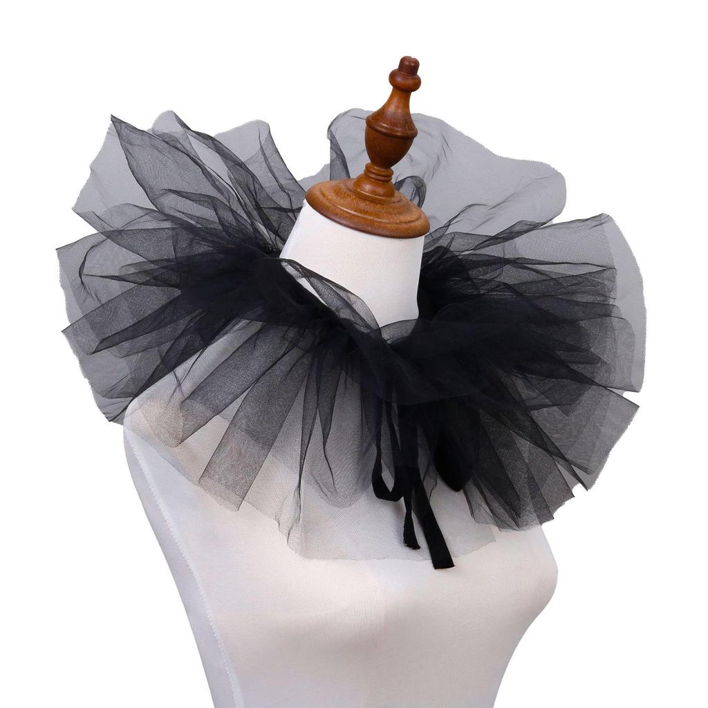Victorian Jester Tulle Collar for Halloween or Easter Photography