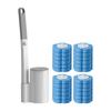 Replaceable Toilet Brush, Toilet Cleaning Kit
