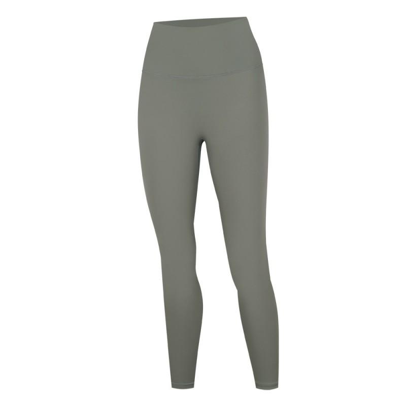 High-Waisted 9/10 Length Yoga Leggings Women Seamless Ultra-Stretch Quick-Dry Breathable Workout Pants
