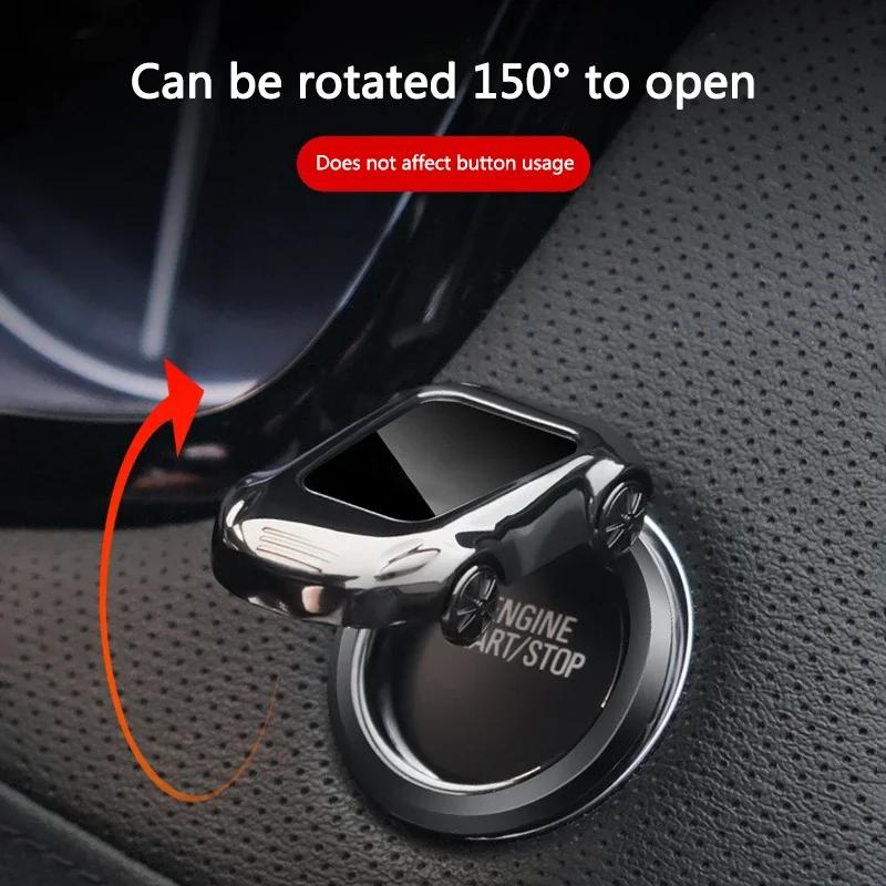 Auto Ein-Klick Startknopf Dekorationsaufkleber Schutzabdeckung Für Porsche 911 Cayenne Panamera Macan Boxster Carrera-GT 928 944