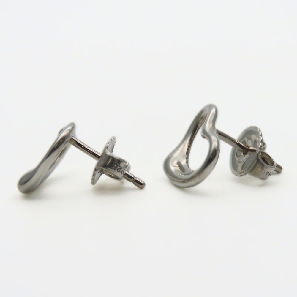 Used TIFFANY&Co. Pierce Open heart Silver925 1.7g Silver El Saperetti