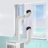 Double Opening Portable Air Conditioner Window Seal Window Vent Kit  For Push Up Windows